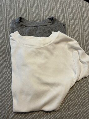 a new day White and Gray Short Sleeve Tees - 2 Pack
